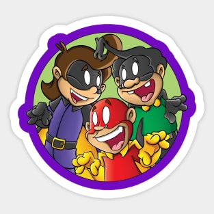 Circle the Wagons Sticker